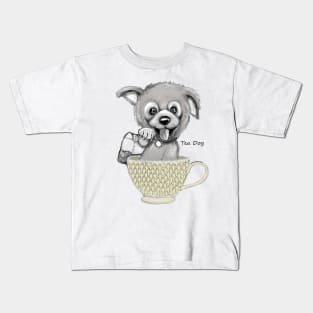 tea dog Kids T-Shirt